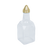 Thunder Group GLTWOC206 6 Oz. Glass Base Square Oil and Vinegar Cruet
