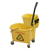 Thunder Group PLWB361 36 Qt. Yellow Plastic Mop Bucket or Wringer Combination