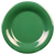 Thunder Group CR006GR 6.5" Dia. Green Melamine Round Wide Rim Plate