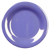 Thunder Group CR005BU 5.5" Dia. Purple Melamine Round Wide Rim Plate