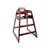 Thunder Group WDTHHC020A 20" W Wood Mahogany Finish High Chair
