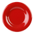 Thunder Group CR006PR 6.5" Dia. Pure Red Melamine Round Wide Rim Plate
