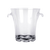 Thunder Group PLTHBK040C 4 Qt. Clear Polycarbonate Ice Bucket with Handles