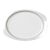 Thunder Group NS212W 12.5" W x 9" D NuStone White Melamine Rectangular Platter
