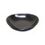 Thunder Group 19045BK 4 Oz. Black Round Melamine Classic Saucer