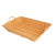 Thunder Group PLBN1712T 3" H x 17" W x 12.75" D Natural Tan Polypropylene Handwoven Rectangular Basket with Handles