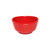 Thunder Group 39055PR 19 Oz. Pure Red Melamine Bowl