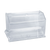 Thunder Group PLSD002 12.63" W Clear Acrylic Rectangle Straw Dispenser