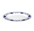 Thunder Group 2008TB 8" W x 6" D Melamine Lotus Oval Platter