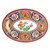 Thunder Group 2009TP 9" W x 6.63" D Melamine Peacock Oval Platter