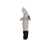 Thunder Group PLPR063M 0.63 Oz. Black Tail Clear Spout SAN (Plastic) Liquor Pourer