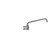 Component Hardware TLL13-8112-SE1MKZ 8" Centers Stainless Steel Ceramic Wall Mount Top-Line Faucet