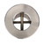 Component Hardware E16-4021 3.25" L Nickel Plated Sink Drain