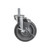 Component Hardware CMT2-5RBB 5" Dia. Gray Polyurethane Stem Caster