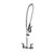 Component Hardware KL53-1000 1.6 GPM 8" Centers Encore Wall Mount Combo Pre-Rinse Assembly