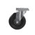 Component Hardware CMP4-5BBB 5" Dia. Black Polyolefin Wheel Swivel Medium Duty Plate Caster