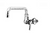 Component Hardware KL70-9110-SE1 10" Stainless Steel Ceramic Wall Mount Encore Faucet