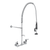 Component Hardware KLP53-10L3-BS 0.74 GPM 8" Centers Wall Mount Encore Pre-Rinse Assembly with PowerPulse