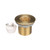 Component Hardware E16-4010-LWS 1.5" L Brass Sink Drain