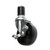 Component Hardware CMS3-5BBN 5" Dia. Black Polyolefin Stem Caster