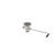 Component Hardware D50-4150 3" Sink Opening Nickel Plated Cast Bronze Body Encore Twist Handle Waste Outlet