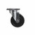 Component Hardware CMP1-5KPN 5" Dia. Black Rubber Wheel Swivel Medium Duty Caster