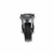 Component Hardware CMP1-5KPN 5" Dia. Black Rubber Wheel Swivel Medium Duty Caster