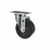 Component Hardware CMP1-5KPN 5" Dia. Black Rubber Wheel Swivel Medium Duty Caster