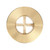 Component Hardware E16-4010-LW 1.5" L Brass Sink Drain