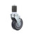 Component Hardware CMS1-4PPB 4" Dia. Blue Polyurethane Wheel Swivel Medium Duty Expanding Stem Caster