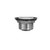 Component Hardware E18-1822 Stainless Steel Duo Mini Basket Drain