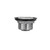 Component Hardware E18-1822 Stainless Steel Duo Mini Basket Drain