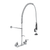 Component Hardware KLP53-11L4 1.05 GPM 8" Centers Wall Mount Encore Pre-Rinse Assembly with PowerPulse