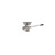 Component Hardware D10-7300 3.5" Sink Opening Cast Bronze Body Encore Lever Handle Waste Outlet with Capped Overflow Assembly