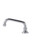 Component Hardware KL72-9016 16" Stainless Steel Wall Mount Encore Spout Base