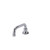 Component Hardware KL72-9016 16" Stainless Steel Wall Mount Encore Spout Base