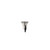 Component Hardware DBN-8000 3.5" Sink Opening Stainless Steel Capped Overflow Encore Universal Rotary Waste Outlet