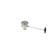 Component Hardware DBN-8000 3.5" Sink Opening Stainless Steel Capped Overflow Encore Universal Rotary Waste Outlet