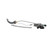 Component Hardware KE21-8105-CA1 6" Chrome Cast Spout Deck Mount 0.5 GPM Encore Intelli-Flo Electronic Faucet - 100-240 Volts