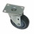 Component Hardware CMP1-4RPB 4" Dia. Gray Polyurethane Plate Caster