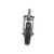 Component Hardware CMT2-5RPB 250 Lbs. Gray Polyurethane Swivel Threaded Stem Caster