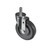 Component Hardware CMT2-5RPB 250 Lbs. Gray Polyurethane Swivel Threaded Stem Caster