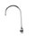 Component Hardware KL45-4001-SE1 4" Centers Stainless Steel Gooseneck Spout Compression Wall Mount Encore Faucet