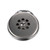 Component Hardware E50-4580 2" Dia. Nickel Plated Brass Overflow head