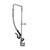 Component Hardware KL53-5026-12 1.6 GPM 8" Centers Wall Mount Encore Pre-Rinse Assembly