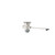 Component Hardware D50-4151 3" Sink Opening Nickel Plated Cast Bronze Body Encore Twist Handle Waste Outlet