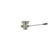 Component Hardware D15-7510 3.5" Sink Opening Stainless Steel Top-Line Universal Lever Handle Waste Outlet