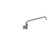 Component Hardware KL54-8114-SE1 8" Centers Stainless Steel Ceramic Wall Mount Encore Faucet