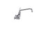 Component Hardware KL54-8008-SE4 8" Centers Stainless Steel Compression Wall Mount Encore Faucet