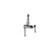 Component Hardware KL55-7010SE1Z 10" Stainless Steel Swing Spout Pre-Rinse Add-On Faucet